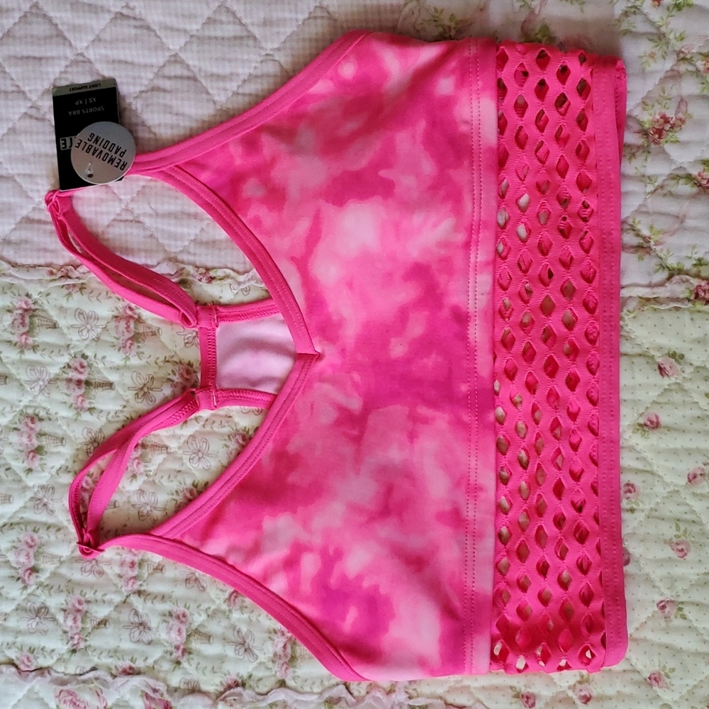 NWT Victoria's secret PINK Ultimate sports bra sexy XS